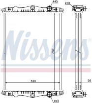 Nissens 614440 - RADIA DAF LF 55 255/290 (01>) 750 -529 58 - LATERALES