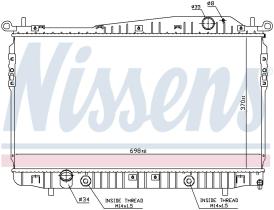 Nissens 61629 - CHEVROLET EPICA 2.0/2.5 (06-) M/A