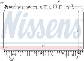 Nissens 61633 - RADIA CHEVROLET LACETTI/NUBIRA II 1.4/1.6/1.8 (03>)