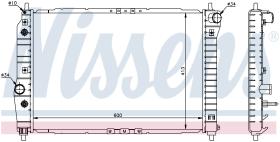 Nissens 61637 - CHEVROLET KALOS 1.4I 16V +AC (02>) AVEO (05>5/08) AUT.