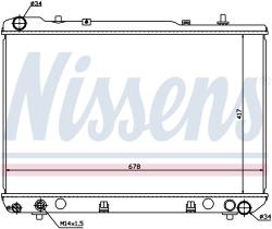 Nissens 61640 - RADIA SSANG YONG MUSSO 2.9TD (10/95>)