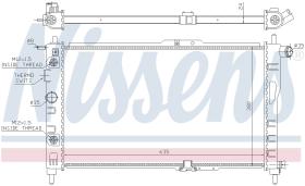 Nissens 616521 - RADIA DAEWOO NEXIA 1.5/1.5 16V (94>97) M/A