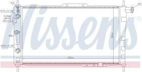 Nissens 61657 - RADIADOR DAEWOO ESPERO(KLEJ)(94-)2.