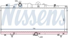 Nissens 61671 - RADIA FIAT BARCHETA 1.8 16V (95>05)