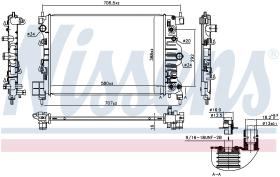 Nissens 61715 - RADIADOR CHEVROLET AVEO(T300)(11-)1