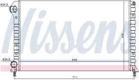 Nissens 61766 - RADIA FIAT DOBLO 1.9D +/-AC (00>)