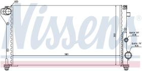 Nissens 617847 - RADIA FIAT PANDA (169) (03>) CON.SUP.ABRAZADERA