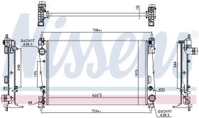 Nissens 617864 - RADIADOR ALFA ROMEO MITO(955)(08-)1