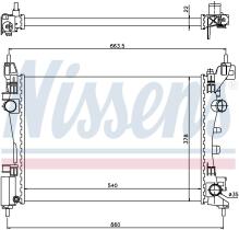 Nissens 61918 - RADIA OPEL CORSA D 1.0/1.2/1.4 (7/06>)