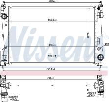 Nissens 61919 - RADIADOR OPEL CORSA D(06-)1.3 CDTI