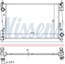 Nissens 61924 - RADIA FIAT GRANDE PUNTO/PUNTO EVO 1.3 JTD (7/08>)