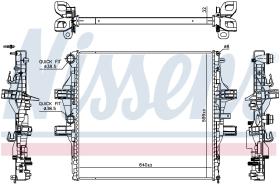 Nissens 61989 - RADIA IVECO DAILY V F1A 125KW/F1C 150KW (11>)