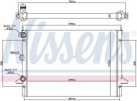 Nissens 62013 - RADIADOR FORD GALAXY II(VY)(00-)2.3