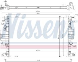 Nissens 620156 - RADIA FORD MONDEO V/ FORD GALAXY IV 2.0 TDCI/1.5/2.0