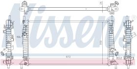 Nissens 62017A - RADIA FORD FOCUS II (05>)C-MAX/VOLVO S40/V50 (04>) DIESEL