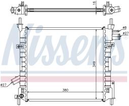 Nissens 62022A - FORD KA 1.3 -AC (02>)STREET KA 1.6 -AC (03>)