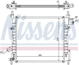 Nissens 62022A - FORD KA 1.3 -AC (02>)STREET KA 1.6 -AC (03>)