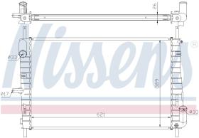 Nissens 62025A - RADIA FORD MONDEO III 2.0TDCI (10-00>05-02)