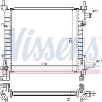 Nissens 62083A - RADIA FORD KA 1.1/1.3 +AC (97>)