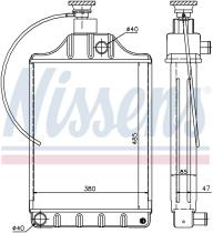 Nissens 62254 - RADIADOR MASSEY FERGUSON MF 285 MAS