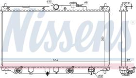 Nissens 622831 - RADIA HONDA ACCORD IV (90>93) ROVER 600 (93>) M/A