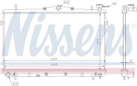 Nissens 62298 - RADIA HYUNDAI COUPE 1.6/2.0/ LANTRA III (95>)