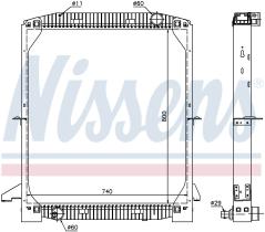 Nissens 62343A - RADIADOR IVECO EUROTRAKKER(92-)E.30