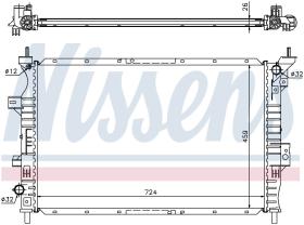 Nissens 62357 - RADIADOR LDV MAXUS(05-)2.5 CDI