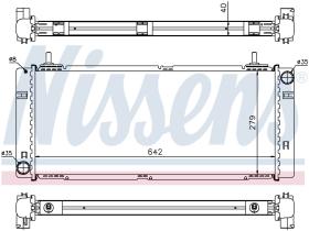 Nissens 62358 - RADIADOR LDV CONVOY(98-)2.4 D