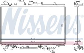 Nissens 62378 - RADIADOR MAZDA 323 VI(BG)(89-)1.6 I