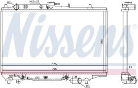 Nissens 62378 - RADIADOR MAZDA 323 VI(BG)(89-)1.6 I