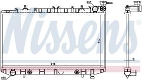 Nissens 629731 - RADIADOR NISSAN PRIMERA(P10.W10)(90