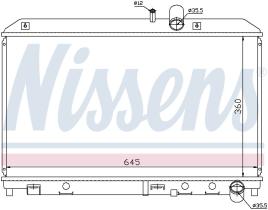 Nissens 62458 - RADIA MAZDA RX 8 WANKEL 1.3I (03>)