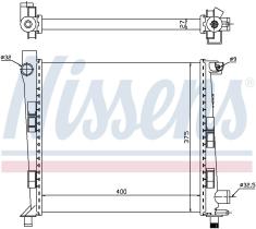 Nissens 62546 - RADIADOR MERCEDES A-CLASS W 168(97-