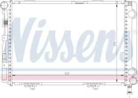 Nissens 62549A - MB W124 200D/TD/250 D/TD -AC (85>93) MAN.