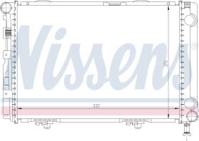 Nissens 62549A - RADIA MB W124 200D/TD/250 D/TD -AC (85>93) MAN.