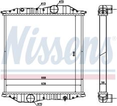 Nissens 625502 - RADIA MB V.I. ECONIC 1823/1828/2628 (01/98>) 648-639-58