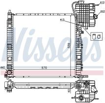 Nissens 62559A - RADIA MB VITO W638 108/110/112/V220CDI +AC (99>) MAN.