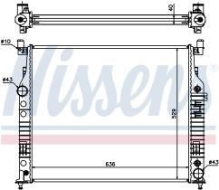 Nissens 62577A - RADIA MB W164 M 420/420CDI/63 AMG