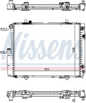 Nissens 62582A - RADIADOR MERCEDES 190 W 201(82-)E 2