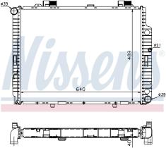 Nissens 62598A - RADIA MB W210 E270/E320 CDI M/A (99>)