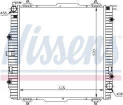 Nissens 62599A - RADIA MB W463 CLASE G 240GD/270CDI/300GD/TD/320CDI/350TD