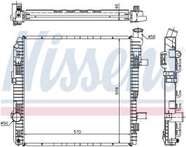 Nissens 62626A - RADIA MB W670 T2 VARIO (96>)