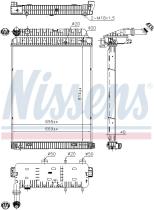 Nissens 62648 - RADIADOR MERCEDES ATEGO(98-)2628