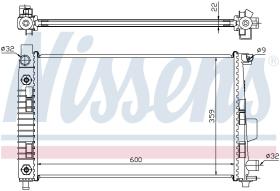 Nissens 62781A - RADIA MB W168 CLASE A/VANEO 1.6/1.9/1.7CDI M/A (02>)