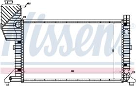 Nissens 62664A - RADIADOR MERCEDES SPRINTER W 901-90