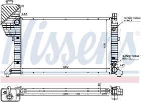 Nissens 62686A - RADIADOR MERCEDES SPRINTER W 901-90