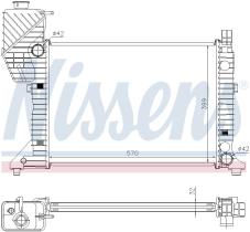 Nissens 62687A - RADIA MB SPRINTER 208/212/308/314D -AC (95>)