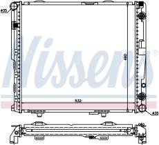 Nissens 62694A - RADIADOR MERCEDES E-CLASS W 124(84-