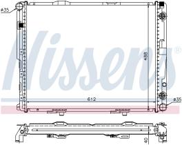 Nissens 62695A - RADIA MB W124 300TD/E 300TD +AC (86>95)